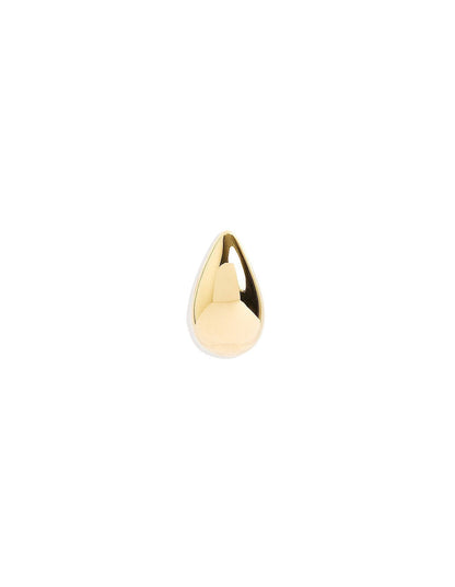 Aretes de gota dorados Mato™ de Rose & Oliver, con diseño elegante de argollas de oro brillante y acabado refinado.